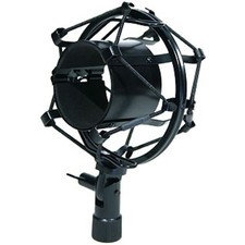 MXL 57 Microphone Shockmount Black 78.125 cubic inches, Black