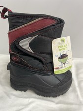 THE CHILDRENS PLACE Black Snow Boots Size 5