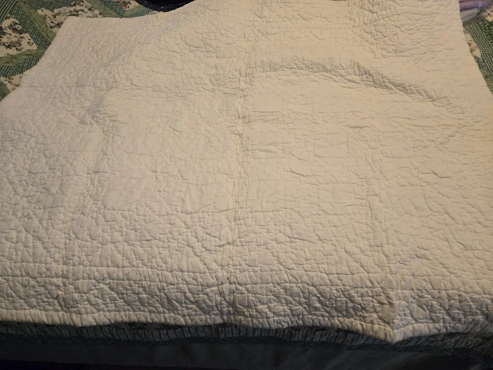 Edredón de retazos Hearthsong 51" x 30" patrón de estrellas ENVÍO GRATUITO Foto 2 de 3