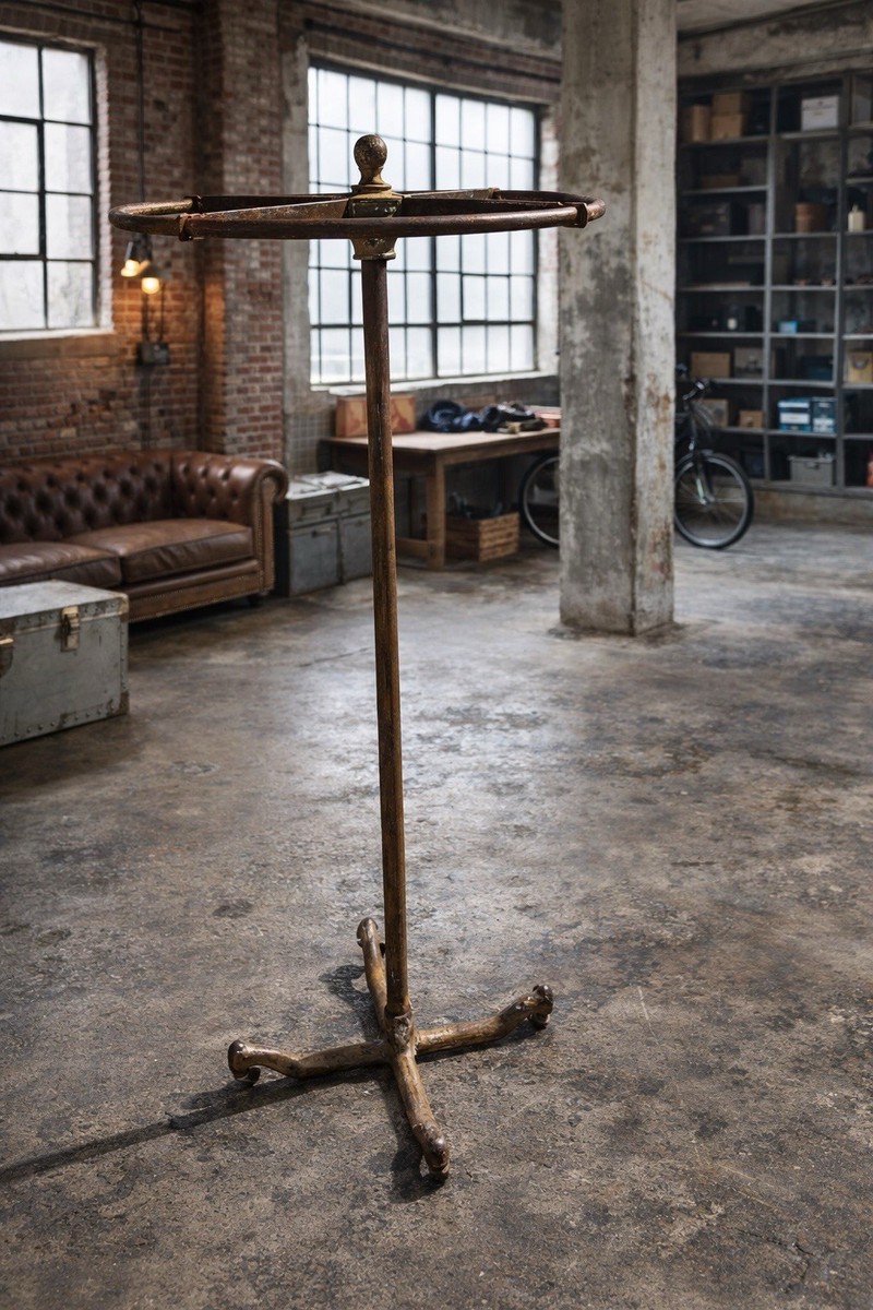 90's «Coat hanger » vintage デザイナーズ 1890s Rounder Hanging Coat Rack Clothing Entryway Korrect Way St