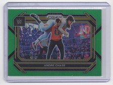2023 Panini Prizm WWE Green Andre Chase #46