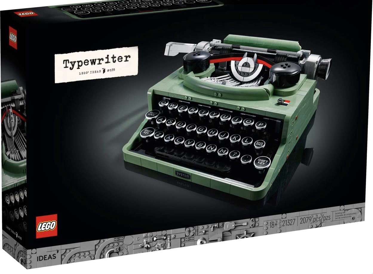 LEGO IDEAS 21327 - MACCHINA DA SCRIVERE/ TYPEWRITER- NEW