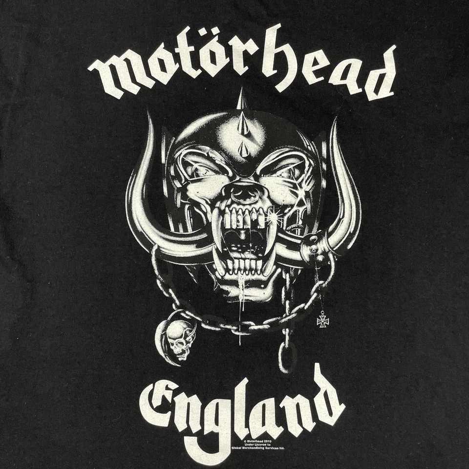 Camiseta De Colección Motorhead Inglaterra Para Hombre Talla M Rock Band Merch Foto 2 de 4