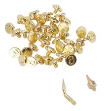 43pcs Wood Burning Tip Letter Wood Burning Tip Set Including Alphabet Number