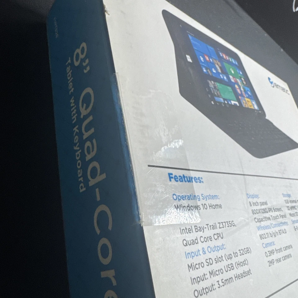 Ematic EWT828 - Tablet 8" touchscreen W/ Keyboard - Image 4 of 4