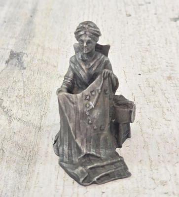 Hudson Pewter Betsy Ross PW Baston 1970