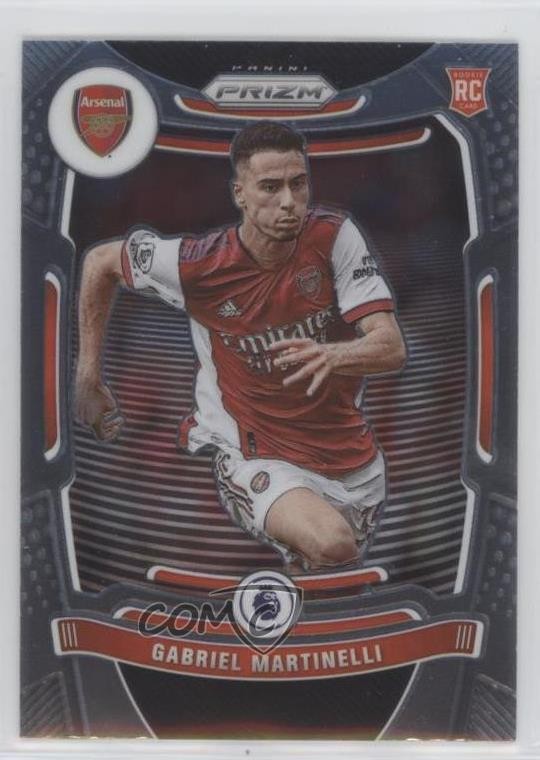 2021-22 Panini Prizm Premier League Gabriel Martinelli #203 0b3