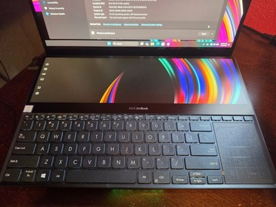 Asus Zenbook Pro Duo UX581GV 15.6  Core i9 9th Gen NVIDIA GeForce RTX, 32GB, 1TB