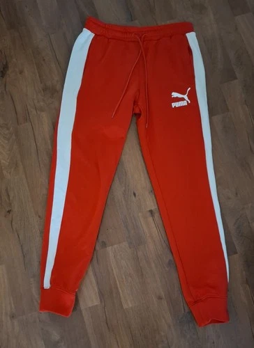 Puma Jogginghose Herren Gr. M rot