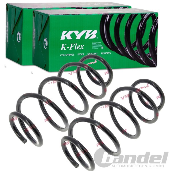 2X KYB K-FLEX Fahrwerksfedern Vorne Passend FÜR VW Golf Touran Links+Rechts-image