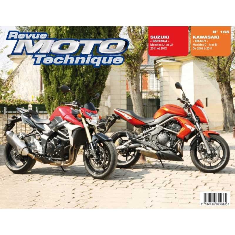 Revue technique Kawasaki ER-6 pour réparer soi-même sa moto 2009-2011