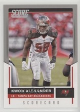 2017 Score Scorecard Kwon Alexander #300 0u7