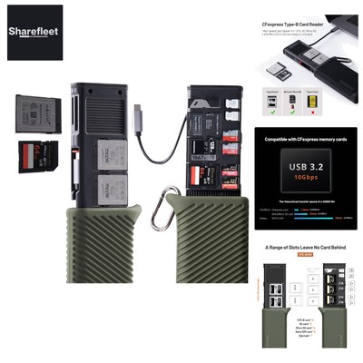 CFexpress Typ B/SD/Micro SD Kartenleser USB 3.2 Gen 2 10 Gbps Speicherkartenl...