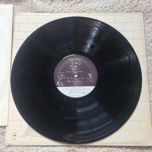 1979 PINK FLOYD THE WALL 2 LP SET  PC2-36183