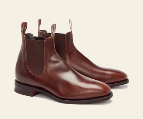 R.M. Williams Comfort Craftsman Boots 8H Mid-Brown BRAND NEW IN BOX