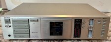 Silver Nakamichi BX-100 2-Head Stereo Cassette Deck: Recently Serviced