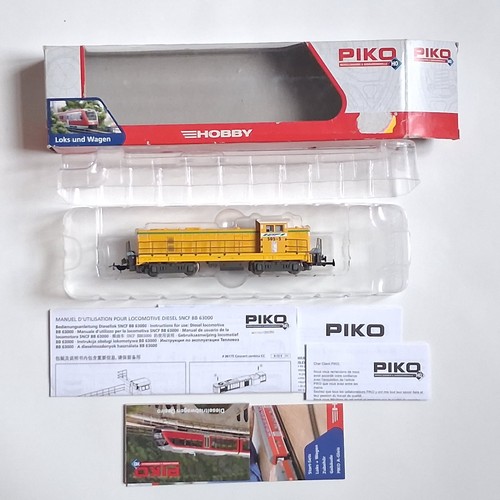 Locomotora diésel Piko 96175 HO BB63000 ETF • modelos roco, ls, modelos ree SNCF | Condition: Occasion