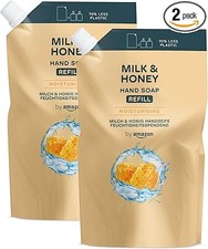 By Amazon Milk & Honey Hand Soap Refill, 2 x 1000ml 2.85 per litre