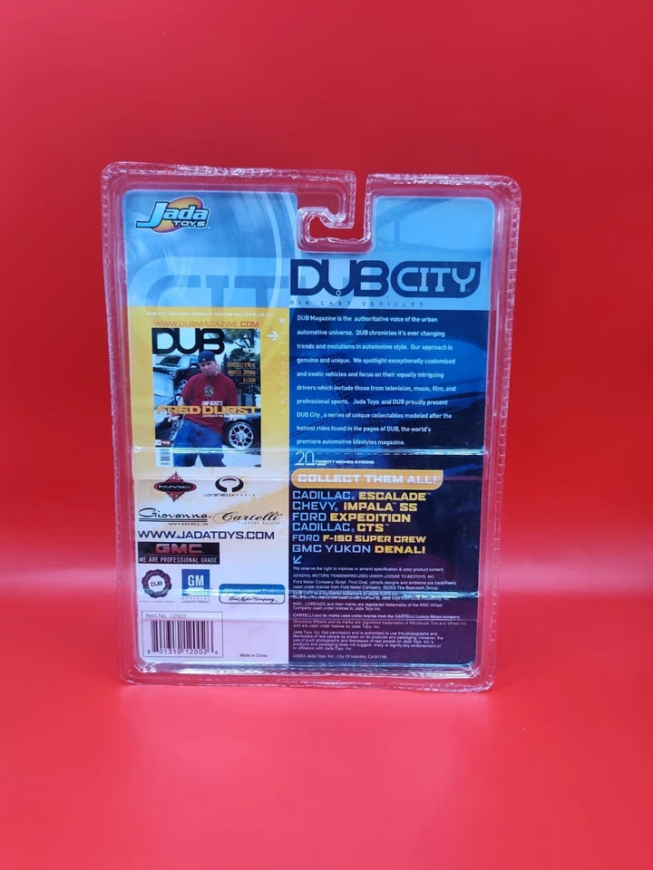 Vehículo del Departamento de Bomberos Chevy Impala SS Juguetes Jada NOS DUB CITY Foto 2 de 3