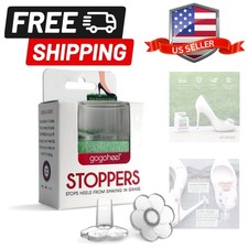 STOPPERS Heel Protectors   Clear Heel Covers for High Heels, Stop Sinking on ...