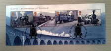 GB QEII Comm. Stamps. 2012 Classic UK Locos (Scotland).  MS ex FDC
