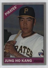 2015 Topps Heritage High Number Chrome Refractor 81/566 Jung-Ho Kang Jung Ho 0q3