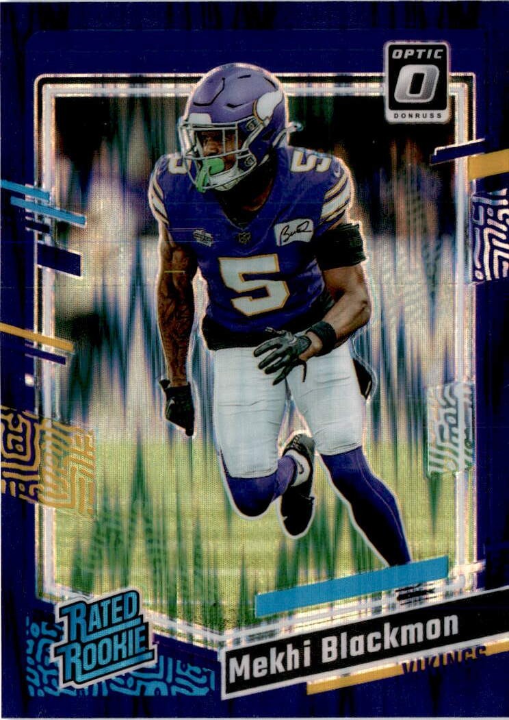 Mekhi Blackmon Panini Donruss Optic #272 Purple Shock