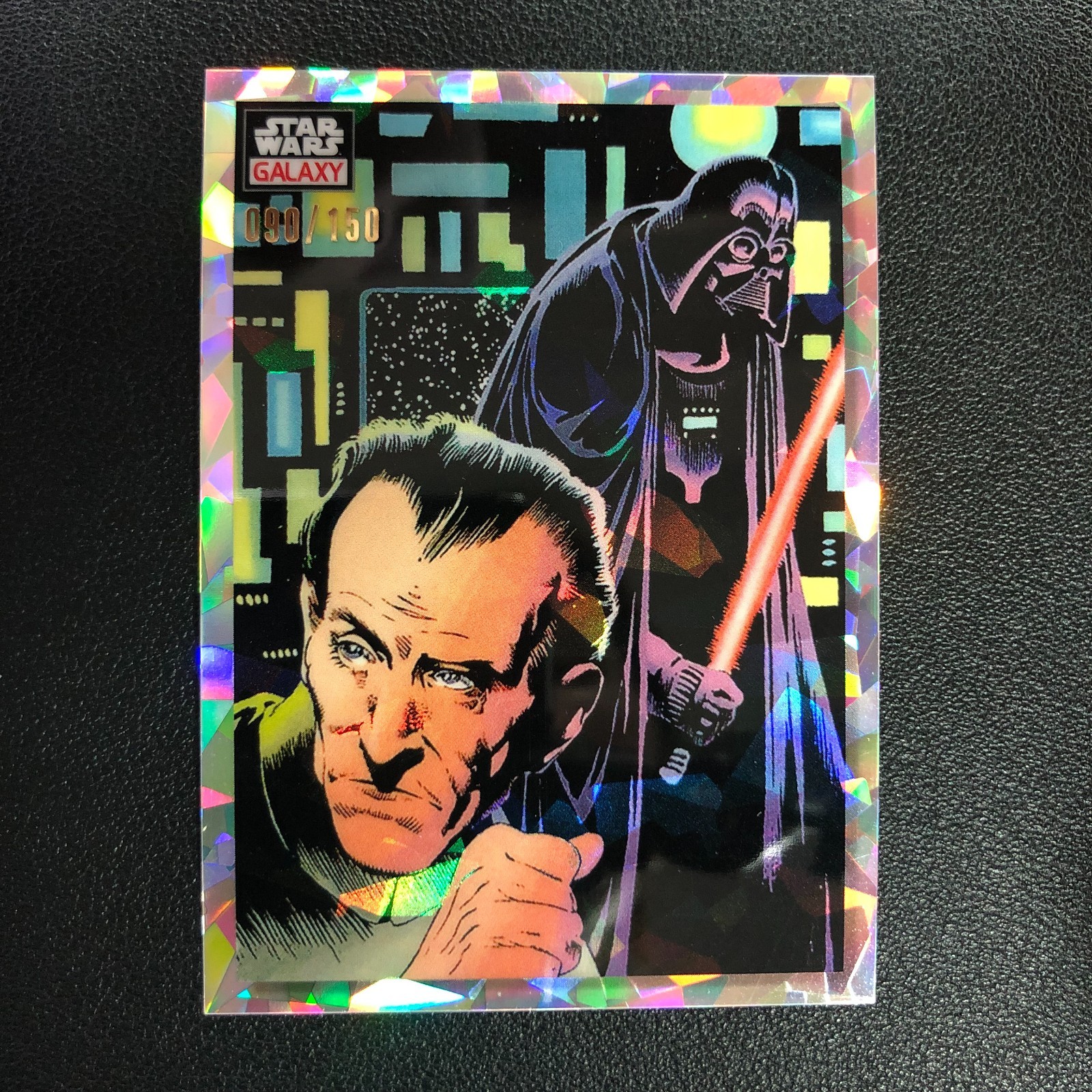 2023 Topps Chrome Star Wars Galaxy Imperial Agents of Evil Atomic Refractor /150