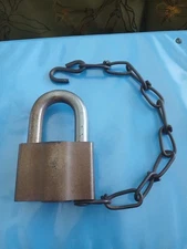 Vintage Sargent & Greenleaf High Security Environmental Padlock - No Key