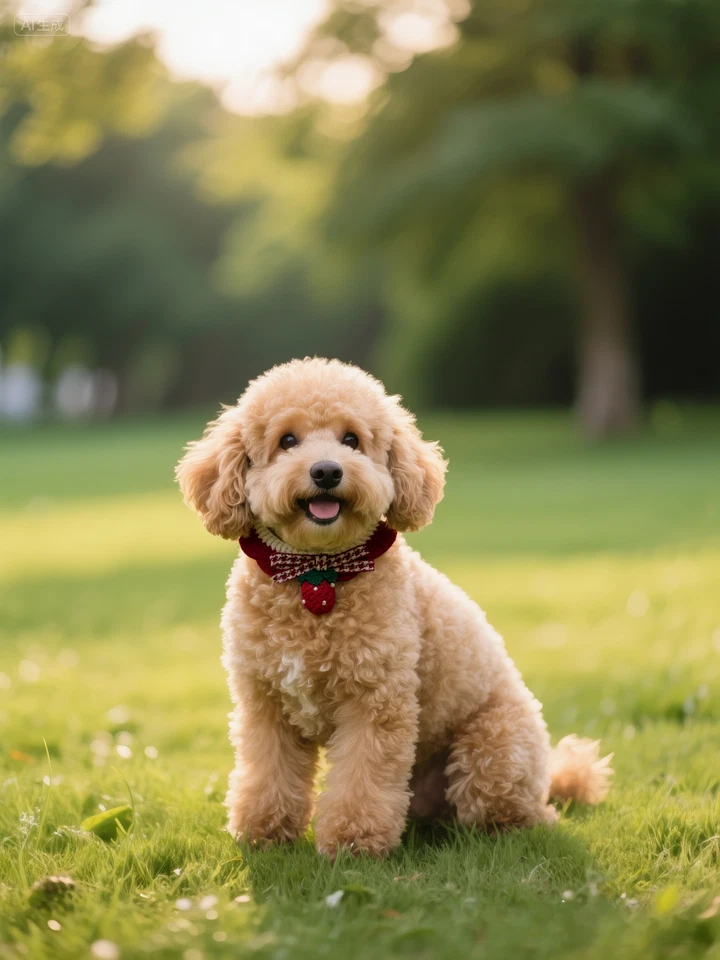 🍓Lenço de coleira de morango para animais de estimação – Babador de crochê feito à mão para gatos e cães pequenos - Imagem 3 de 3