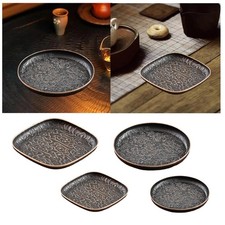Dessous de verre en alliage antidérapant, tapis décoratif pour tasse à thé,