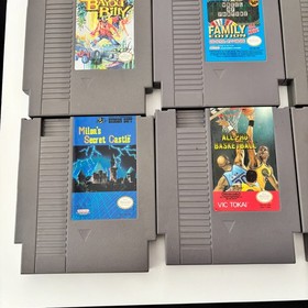 U PICK! Nintendo NES Games Adeventure Island Mario Bros. Sky Shark Castlevania +