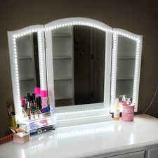 13Ft LED Mirror Strip Lights for Vanity Makeup Table Bathroom Mirror