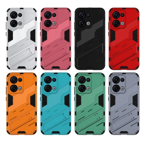 For OPPO Reno13 Pro 5G Luxury Hybrid Armor Stand Hard Dual Layer Back Case Cover - Picture 3 of 31