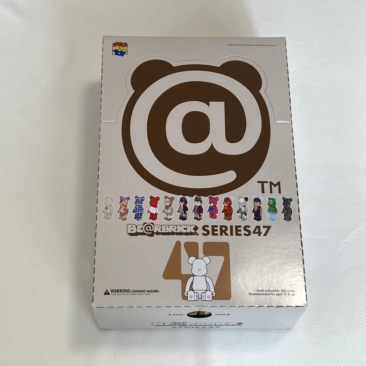 New] MEDICOM TOY BE@RBRICK bearbrick Series 47 Case of 24pcs