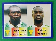 1998 Navarrete France World Cup FIFA #132 JEAN C. MISSE-MISSE / PATRICK M'BOMA