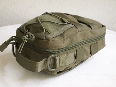 Militär Fernglas Tasche für 8x30 Ferngläser, BW Fernglas oder Gehörschutz, oliv,