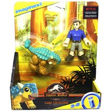 Fisher Price Imaginext Jurassic World Camp Cretaceous Ankylosaurus Bumpy Ben Toy