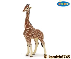 plastic giraffe figurine