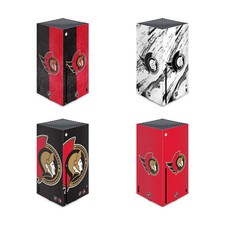OFFICIAL NHL OTTAWA SENATORS VINYL STICKER SKIN DECAL FOR XBOX SERIES X CONSOLE