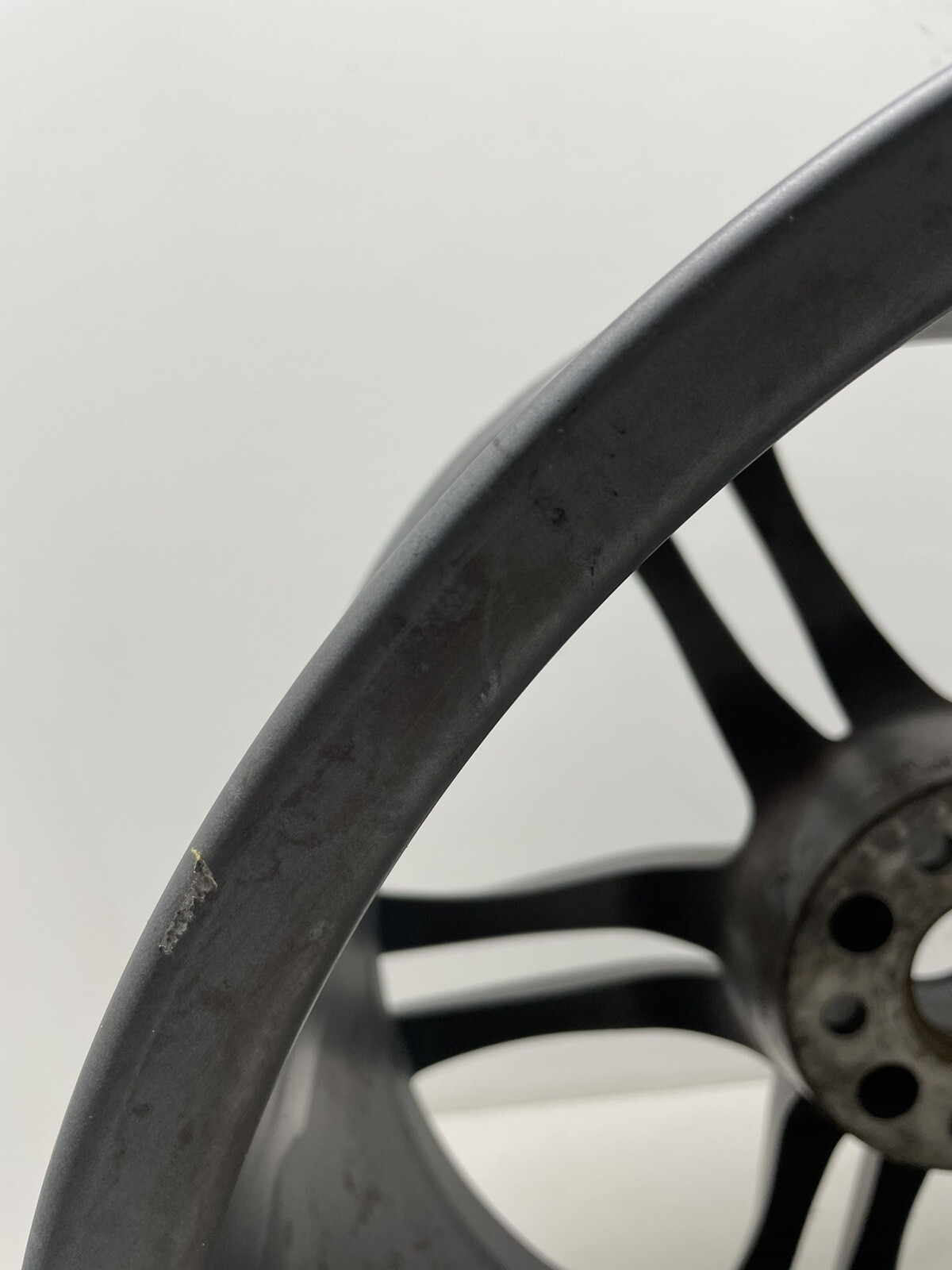 2011-2014 AUDI R8 19X11 REAR 5 DOUBLE SPOKE TITANIUM FINISH WHEEL RIM OEM