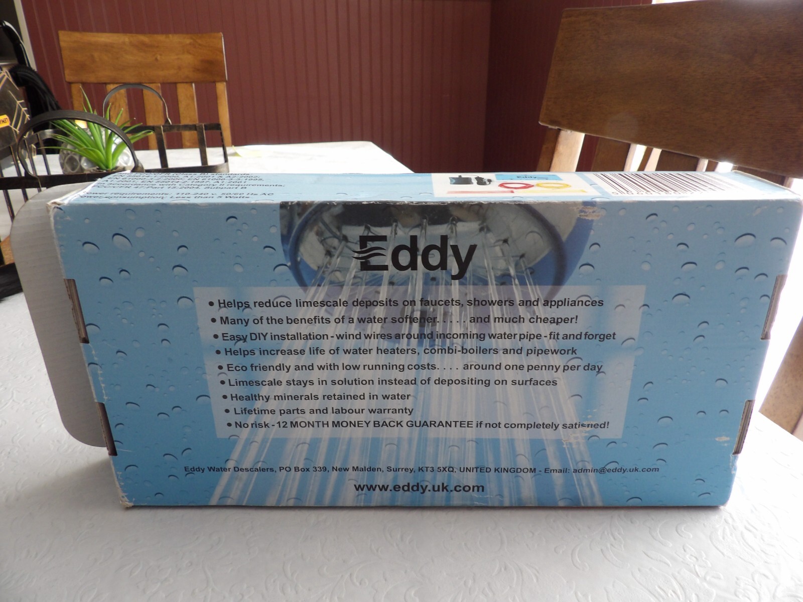 ED6002PUS EDDY ELECTRONIC WATER DESCALER Alternative to a Water