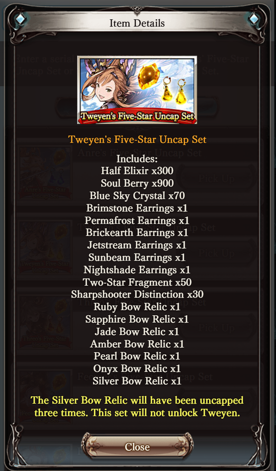 Granblue Fantasy Fes 2223 Brochure Evokers or Eternals Easy