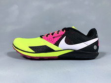 Nike Rival XC 6 Cross Country Running Spikes Black Volt Pink DX7999-700 Mens 9.5