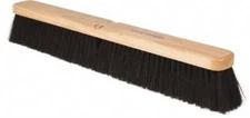 PRO SOURCE 24" Wide Horsehair/Tampico Push Broom Head, Handle not included
