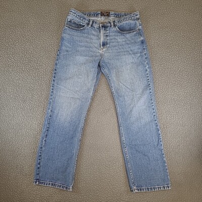 Pintlar Jeans Men 32x30 Blue Denim Western Cowboy Relaxed Bootcut