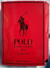 POLO RED by RALPH LAUREN Men's Eau de Toilette Vial Spray 0.04 oz
