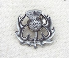 Scottish (Scotland) Thistle Lapel Pin Badge / Small  Brooch