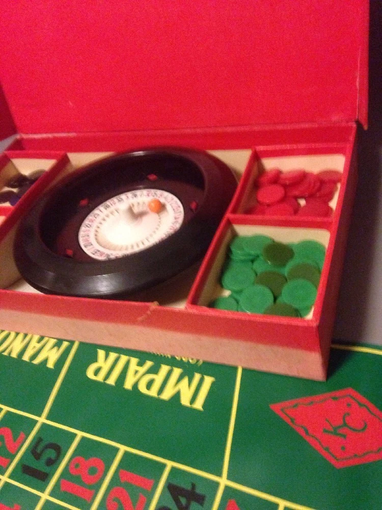 Vintage roulette boardgame boxed home casino | eBay