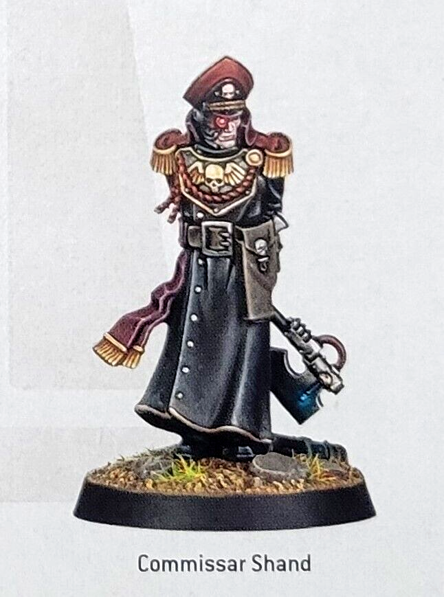 Warhammer 40k Imperial Guard Commissar